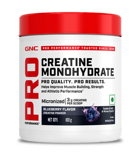 GNC Pro Performance Pure Micronized Creatine Monohydrate, 100 g (0.22 lb)
