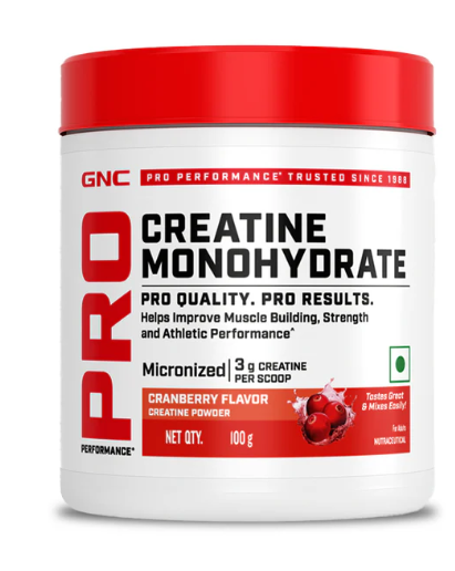 GNC Pro Performance Pure Micronized Creatine Monohydrate, 100 g (0.22 lb)