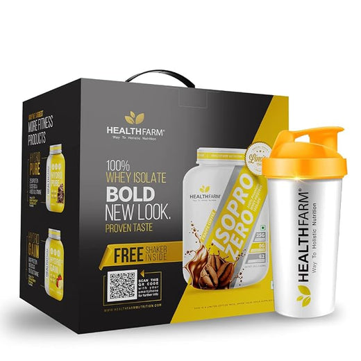 HEALTHFARM-ISO PRO ZERO COMBO SHAKER-TRIPLE CHOCOLATE -HF 2KG
