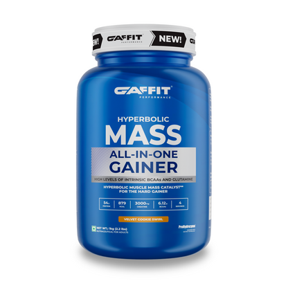 Gaffit Hyperbolic Mass - Ultra-Calorie Anabolic Mass Gainer for Extreme Muscle Growth