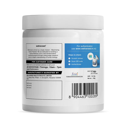 WELLVERSED-CREATINE MONOHYDRATE -WATERMELON WAVE-122GM