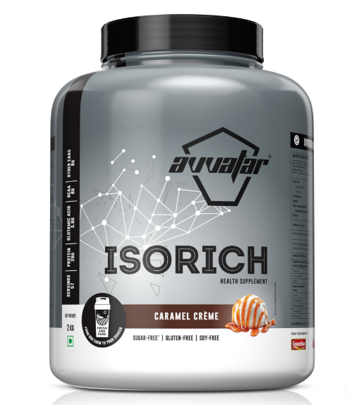 Avvatar Isorich Protein | 2 Kg | Chocolate Hazelnut Flavour