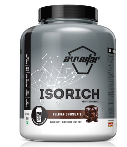 Avvatar Isorich Protein | 2 Kg | Chocolate Hazelnut Flavour