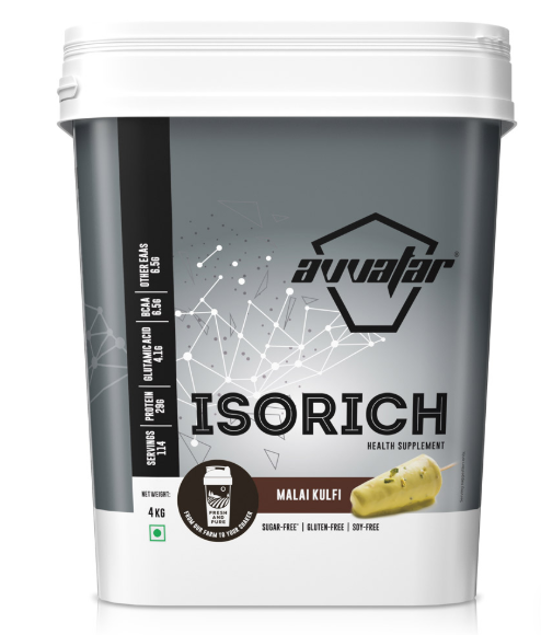 Avvatar Isorich Protein | 2 Kg | Chocolate Hazelnut Flavour