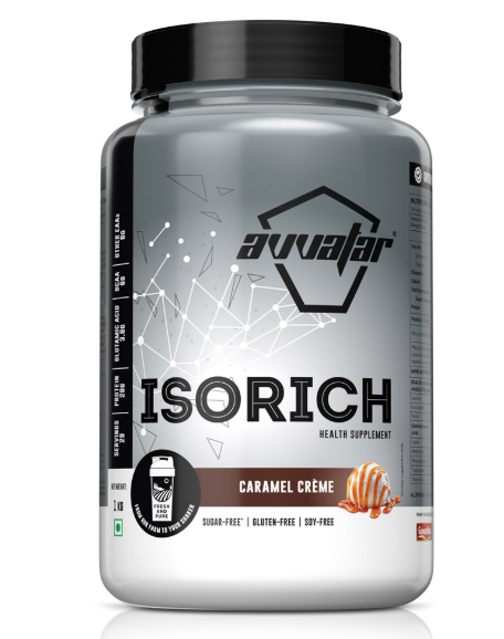 Avvatar Isorich Protein | 2 Kg | Chocolate Hazelnut Flavour