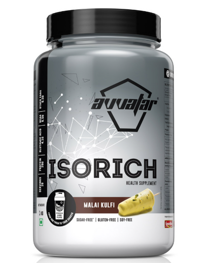 Avvatar Isorich Protein | 2 Kg | Chocolate Hazelnut Flavour