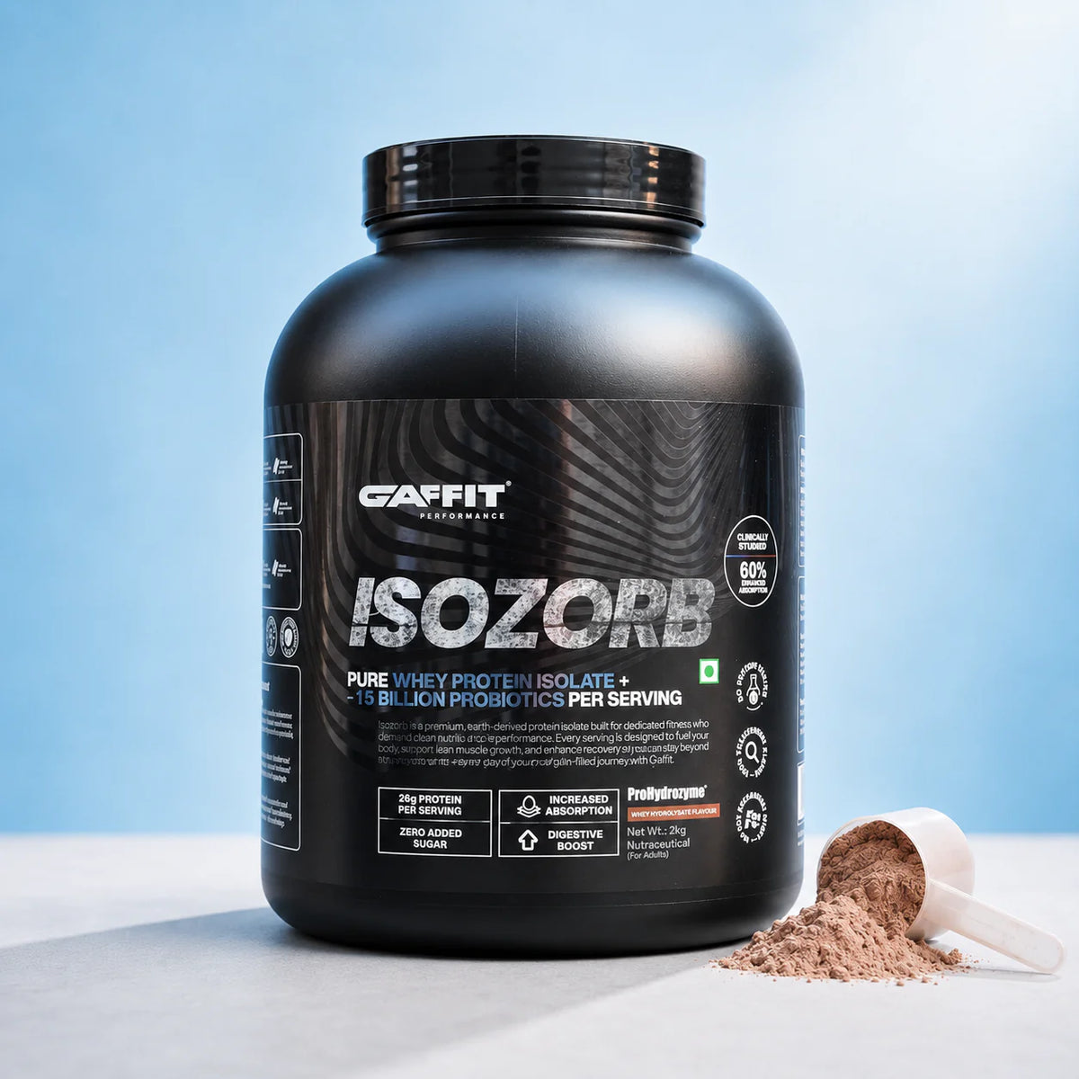 GAFFIT-ISOZORB-DOUBLE RICH CHOCOLATE -2KG