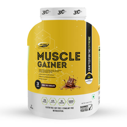 Olympia Nutrition 3x series muscle gainer whey protein 3 kg