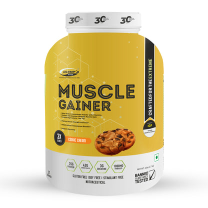 Olympia Nutrition 3x series muscle gainer whey protein 3 kg
