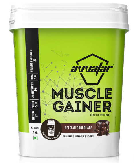 Avvatar Muscle Gainer Belgian Chocolate 2Kg