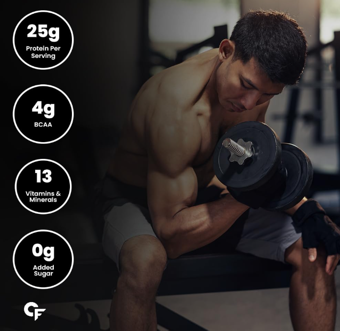 Carbamide Forte Vegan Protein Powder - Plant Based Protein Powder with Multivitamin, Minerals, Superfoods, Pea Protein, Digestive Enzymes | Alphonso Mango Flavour - 1Kg