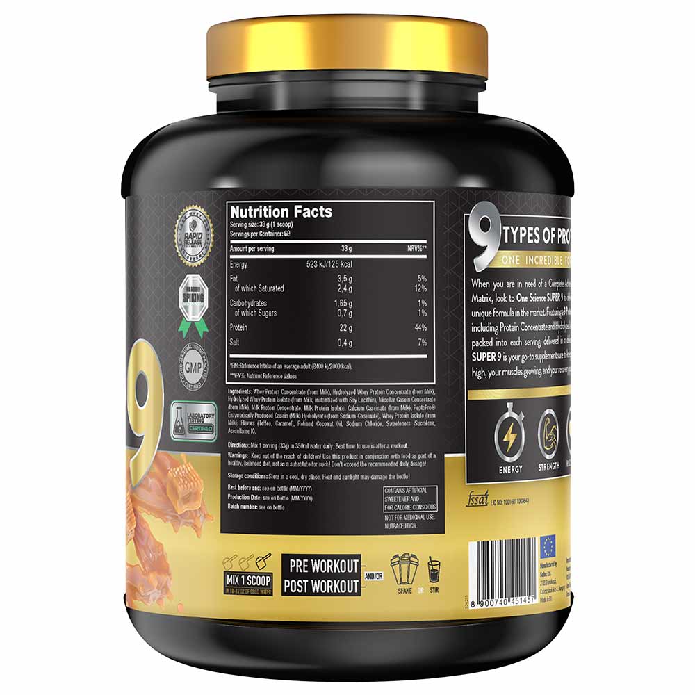 One Science Premium Whey Protein 2.27Kg
