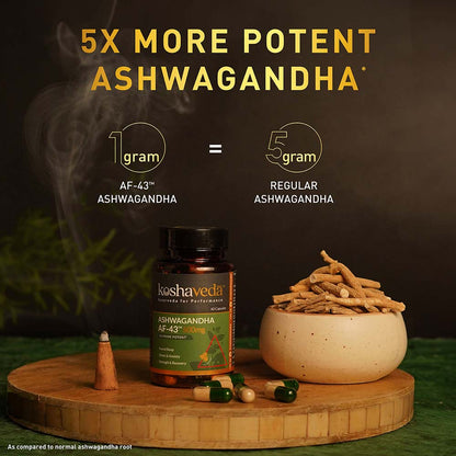 Koshaveda Ashwagandha AF-43 – 600mg (60 Capsules)