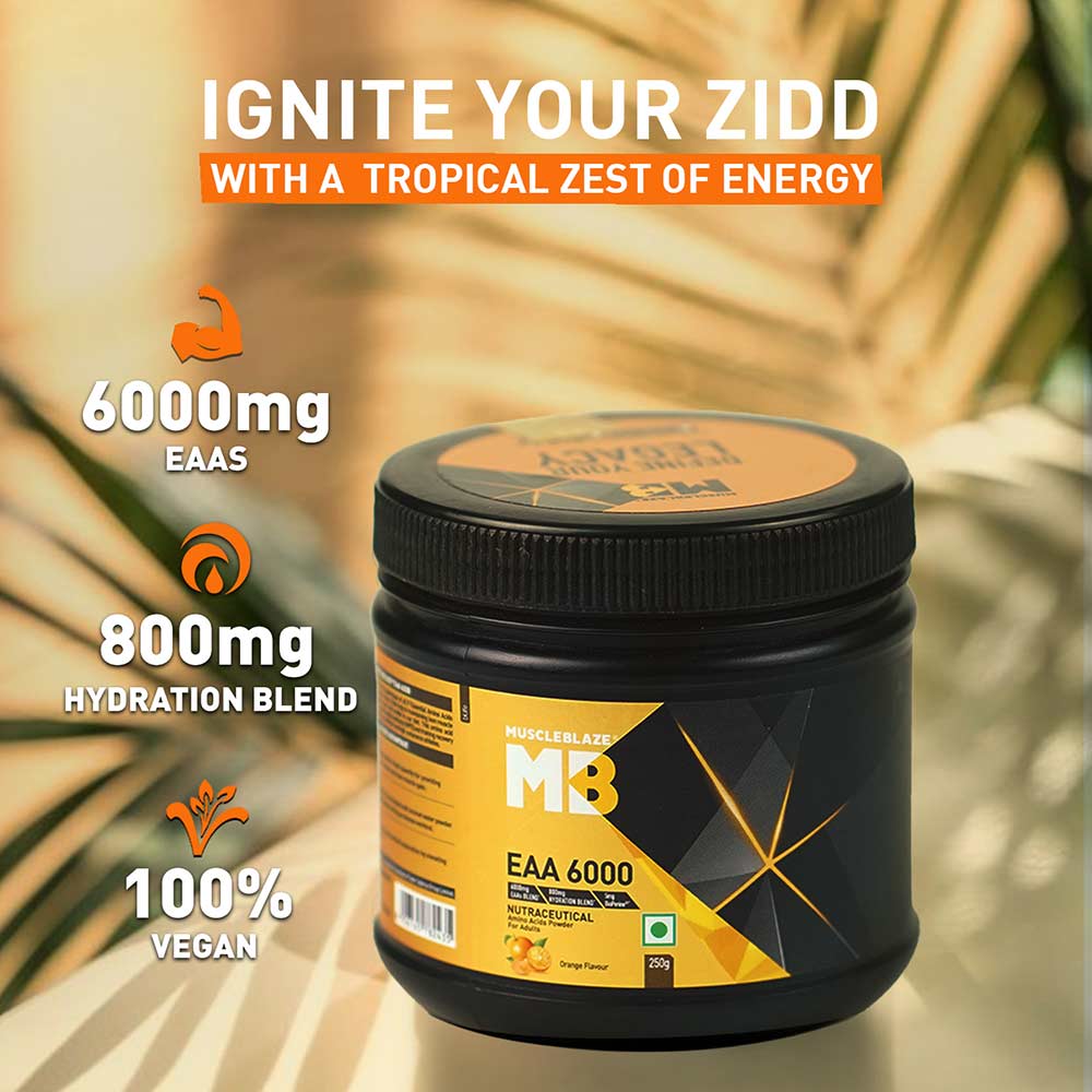MUSCLEBLAZE MB EAA6000 250GM