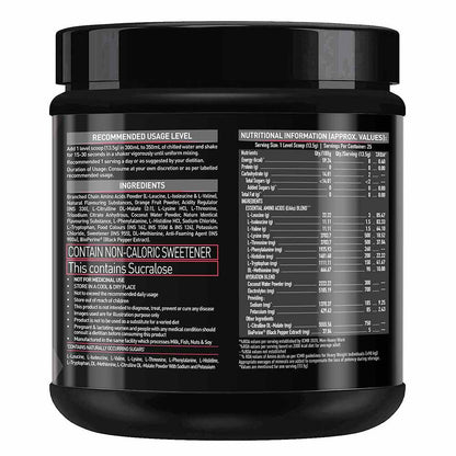 MuscleBlaze EAA 8000 Razz Lemonade • 25 Servings • 340 g