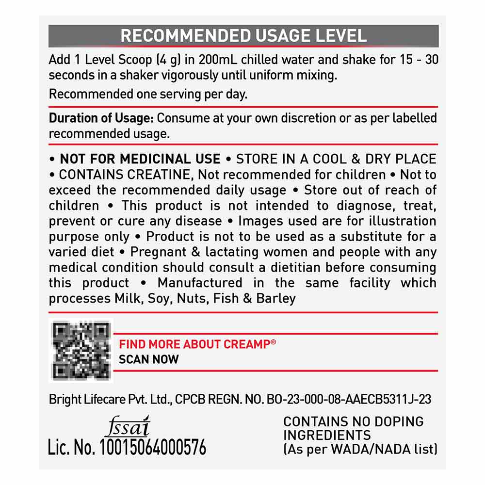 MUSCLEBLAZE-CREAMP-WATERMELON KOOL AID-120 GM