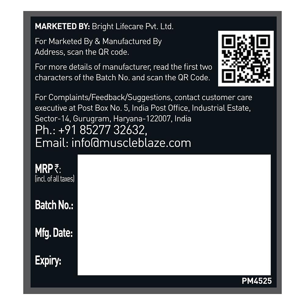 MUSCLEBLAZE-CREAMP-CITRUS BLAST-120 GM