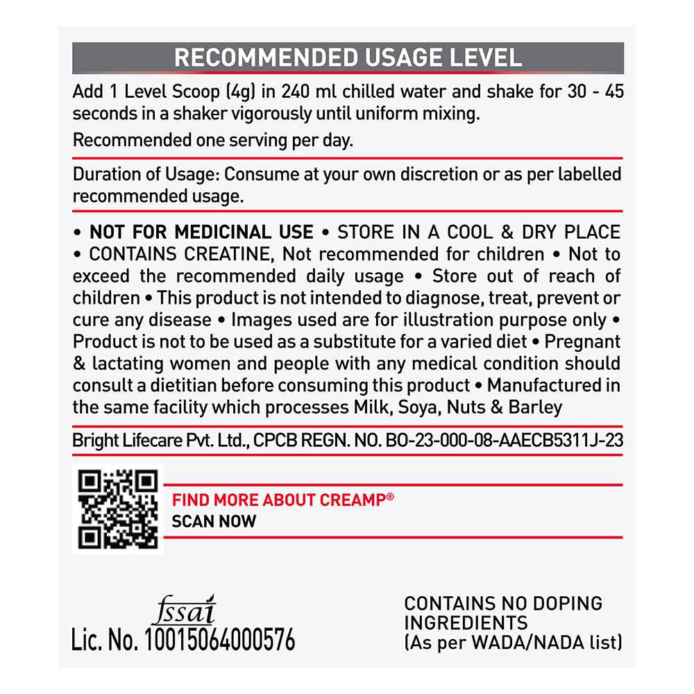 MUSCLEBLAZE-CREAMP-CITRUS BLAST-120 GM