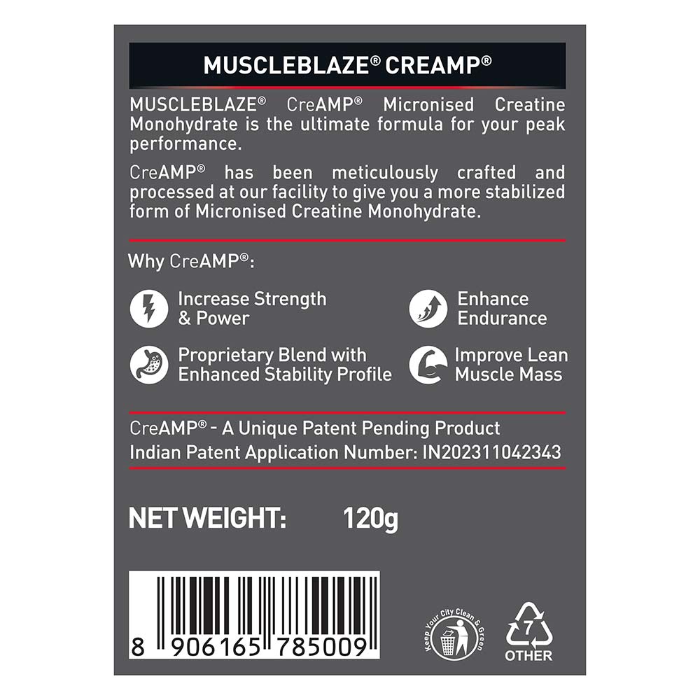 MUSCLEBLAZE-CREAMP-CITRUS BLAST-120 GM