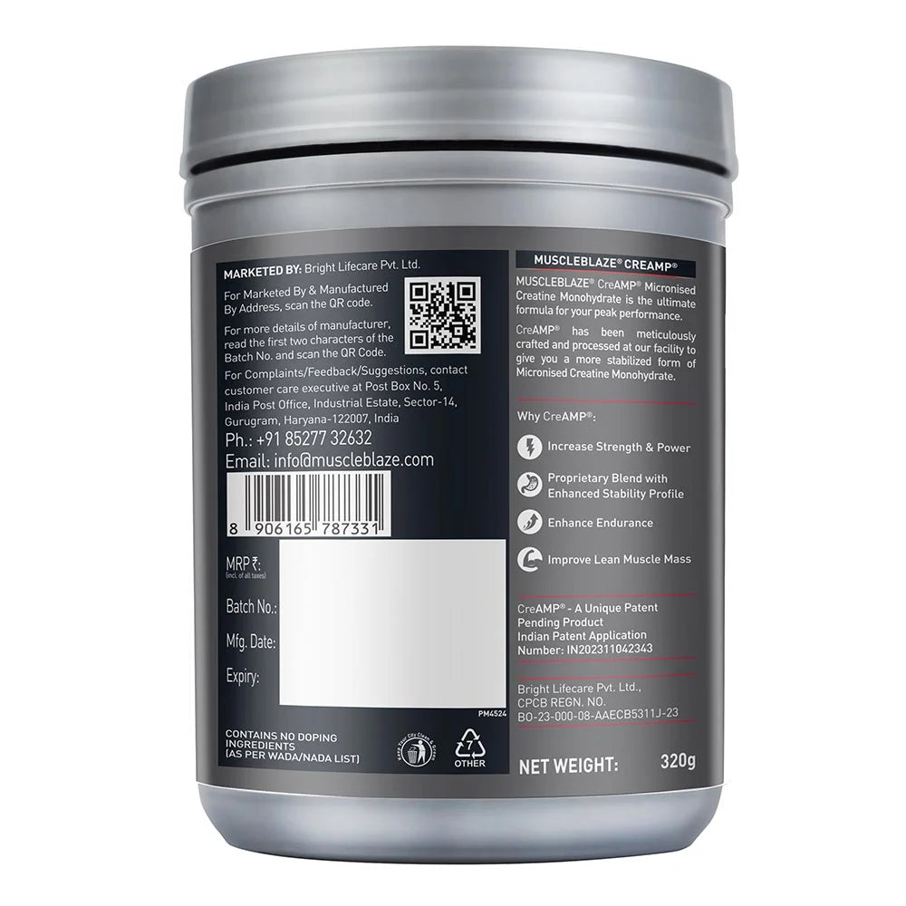 MUSCLEBLAZE-CREAMP-SUNSET MANGO-320 GM