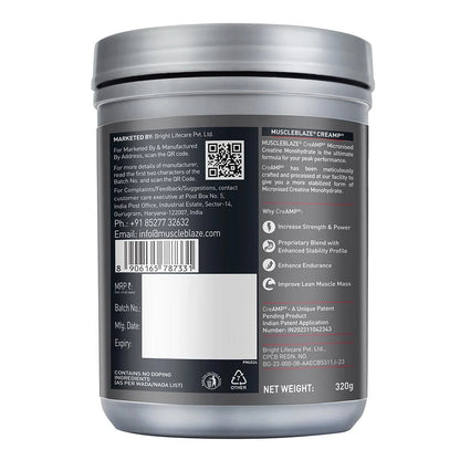 MUSCLEBLAZE-CREAMP-SUNSET MANGO-320 GM
