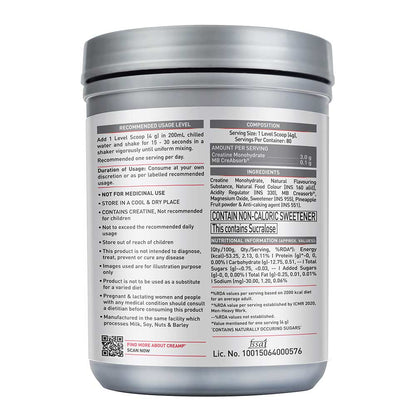 MUSCLEBLAZE-CREAMP-SUNSET MANGO-320 GM