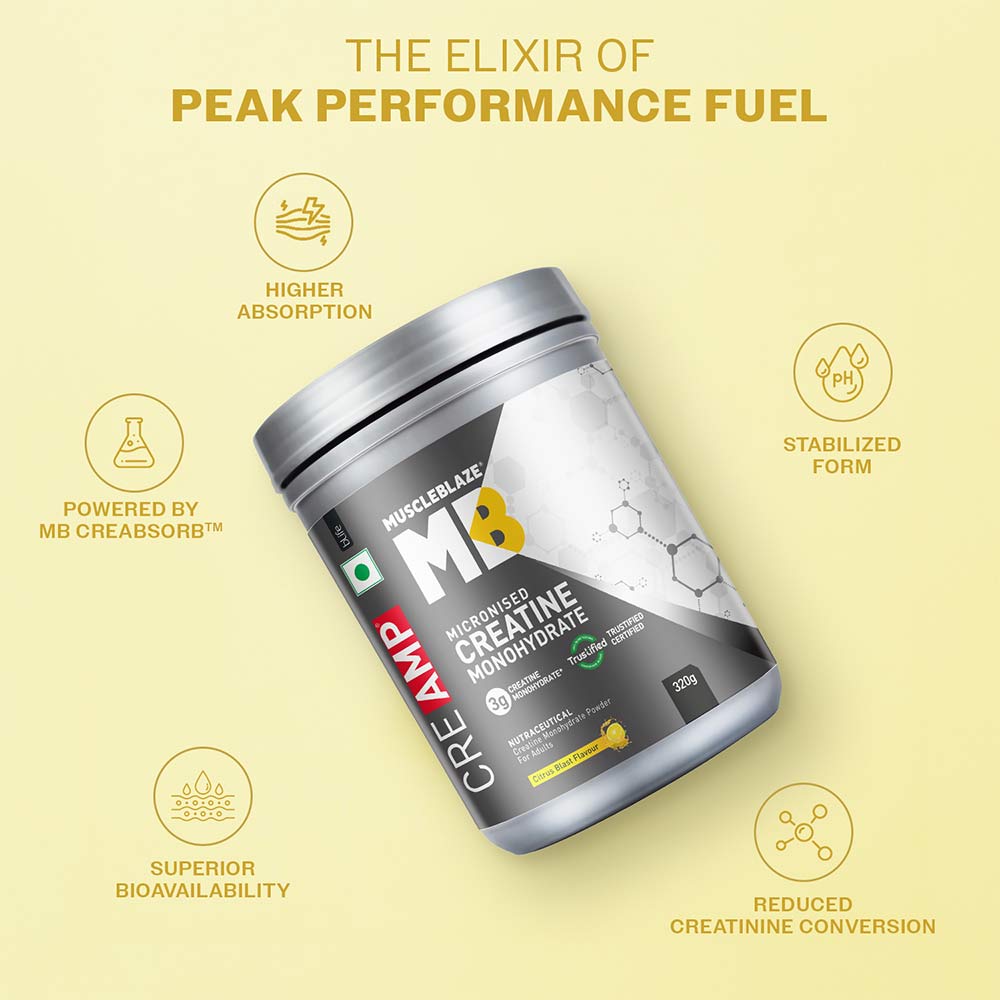 MUSCLEBLAZE-CREAMP-CITRUS BLAST-320 GM