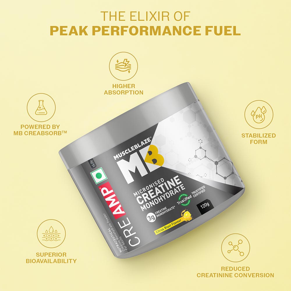 MUSCLEBLAZE-CREAMP-CITRUS BLAST-120 GM