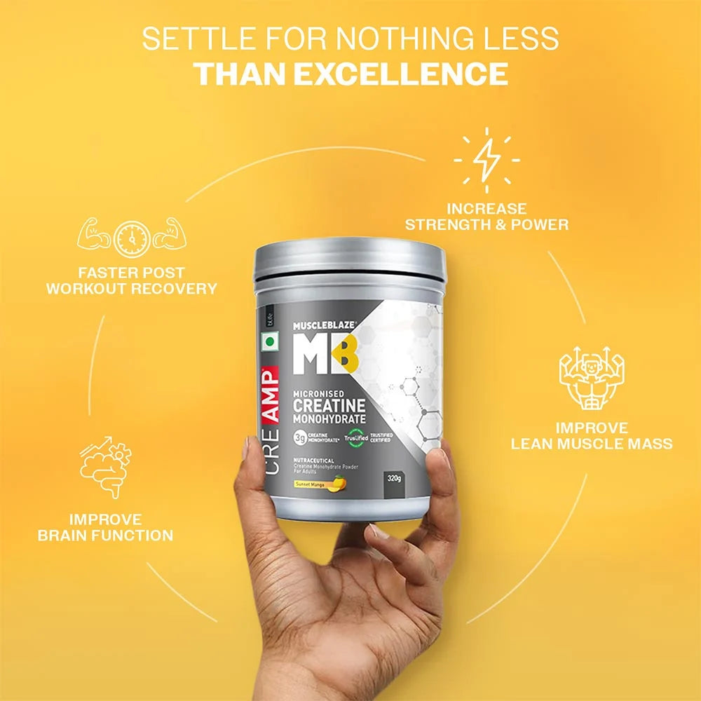 MUSCLEBLAZE-CREAMP-SUNSET MANGO-320 GM