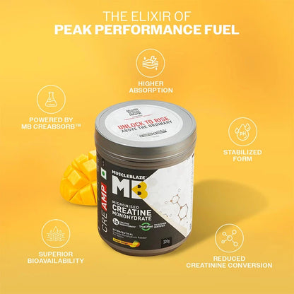 MUSCLEBLAZE-CREAMP-SUNSET MANGO-320 GM