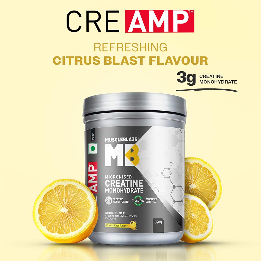MUSCLEBLAZE-CREAMP-CITRUS BLAST-320 GM