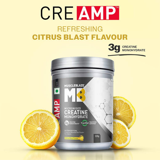 MUSCLEBLAZE-CREAMP-CITRUS BLAST-320 GM