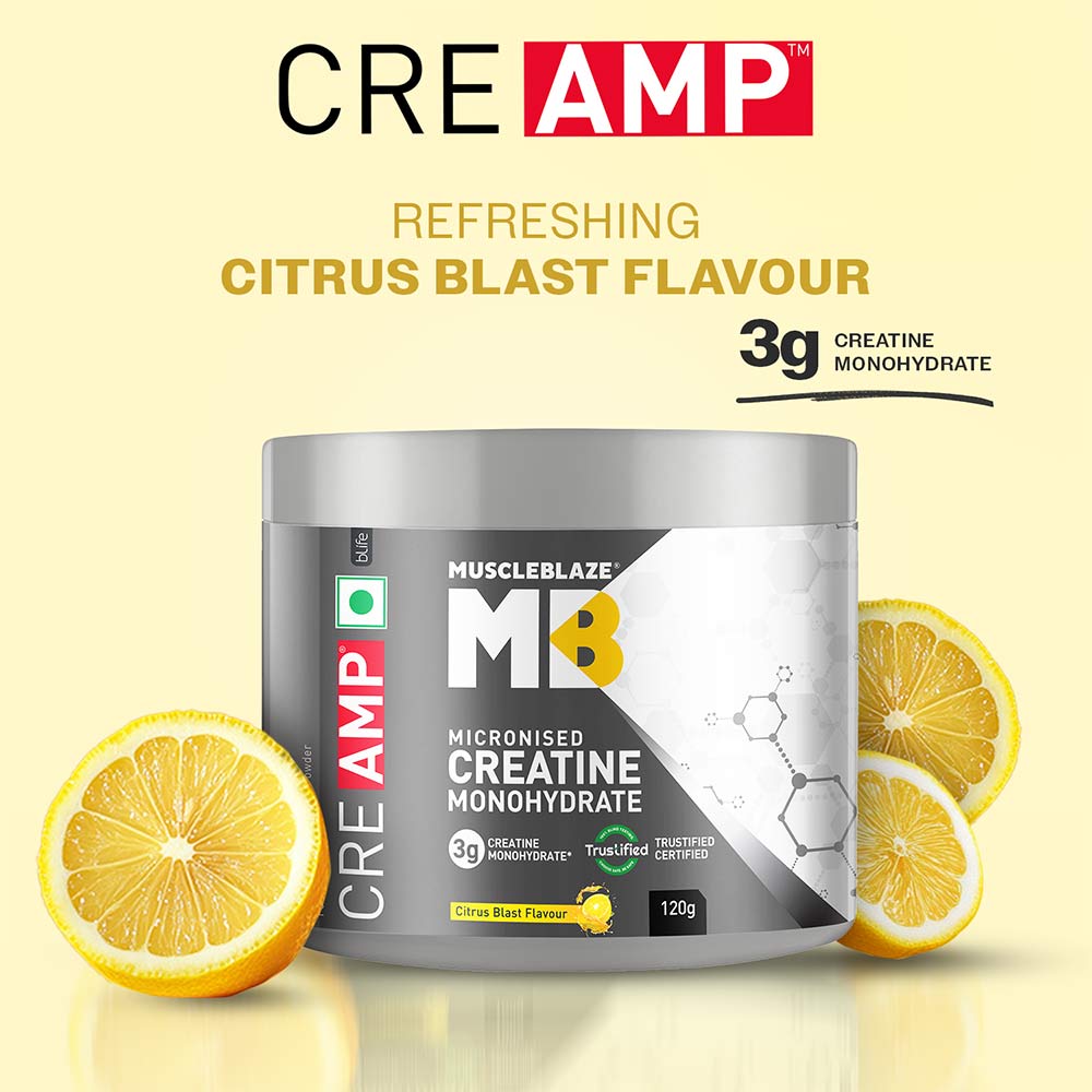 MUSCLEBLAZE-CREAMP-CITRUS BLAST-120 GM