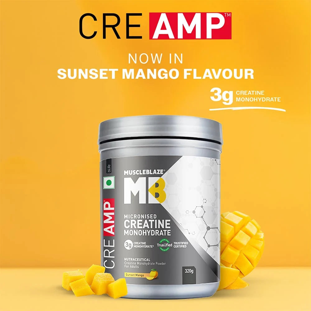 MUSCLEBLAZE-CREAMP-SUNSET MANGO-320 GM