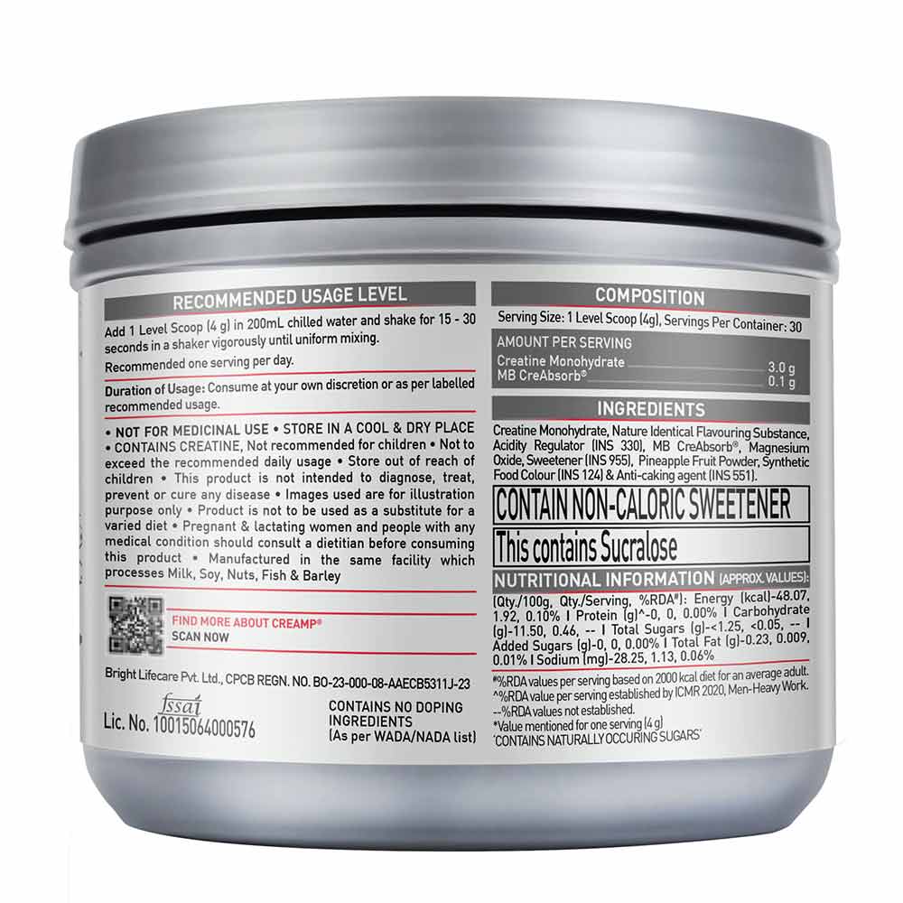MUSCLEBLAZE-CREAMP-WATERMELON KOOL AID-120 GM