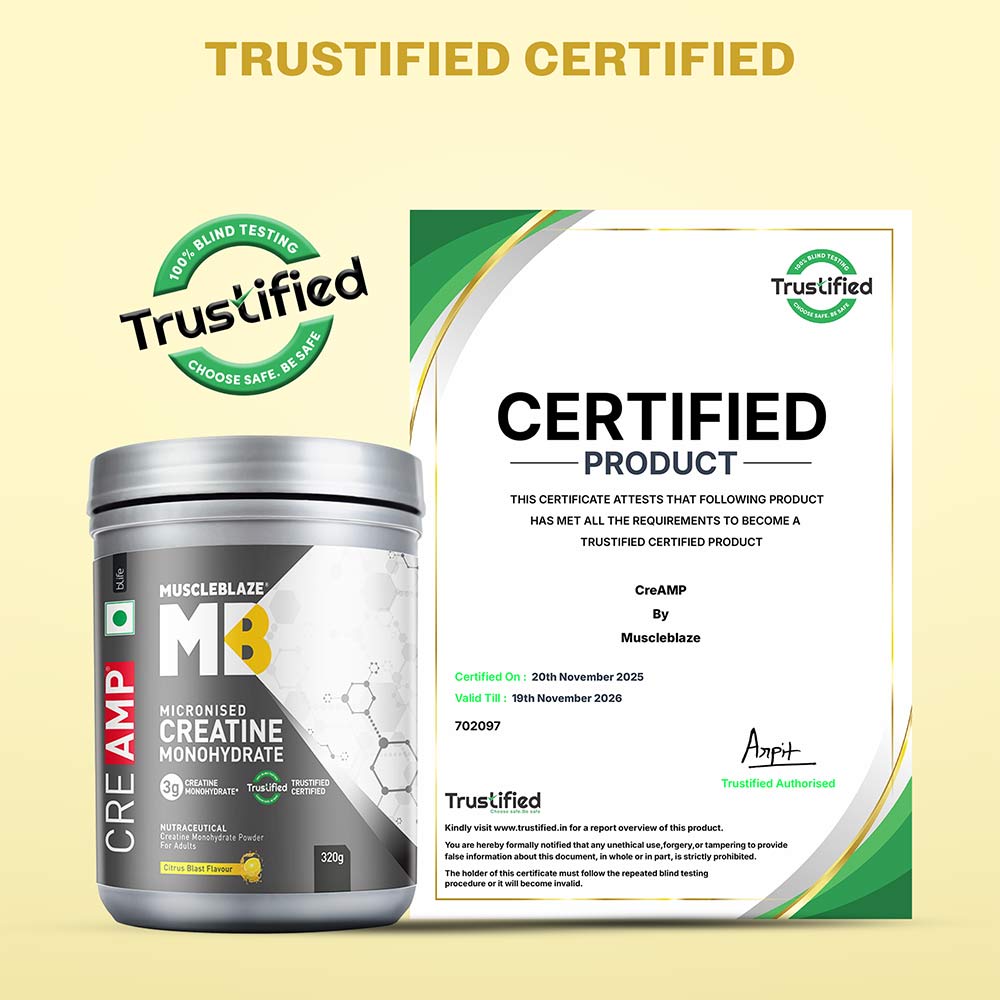 MUSCLEBLAZE-CREAMP-CITRUS BLAST-320 GM