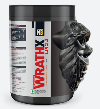 MuscleBlaze WrathX Pump Orange Overdrive (300g)