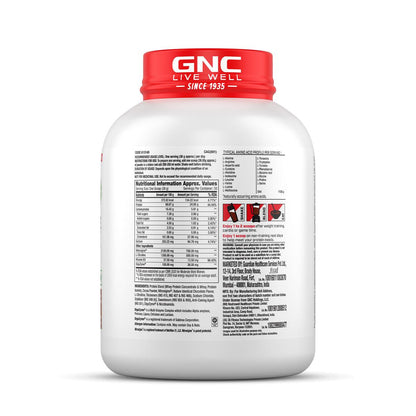 GNC 100% Whey + Nitro Surge
India's First Cardio Protect Whey | Improve Blood Flow and Boost Muscle Strength | Digezyme for Easy Digestion