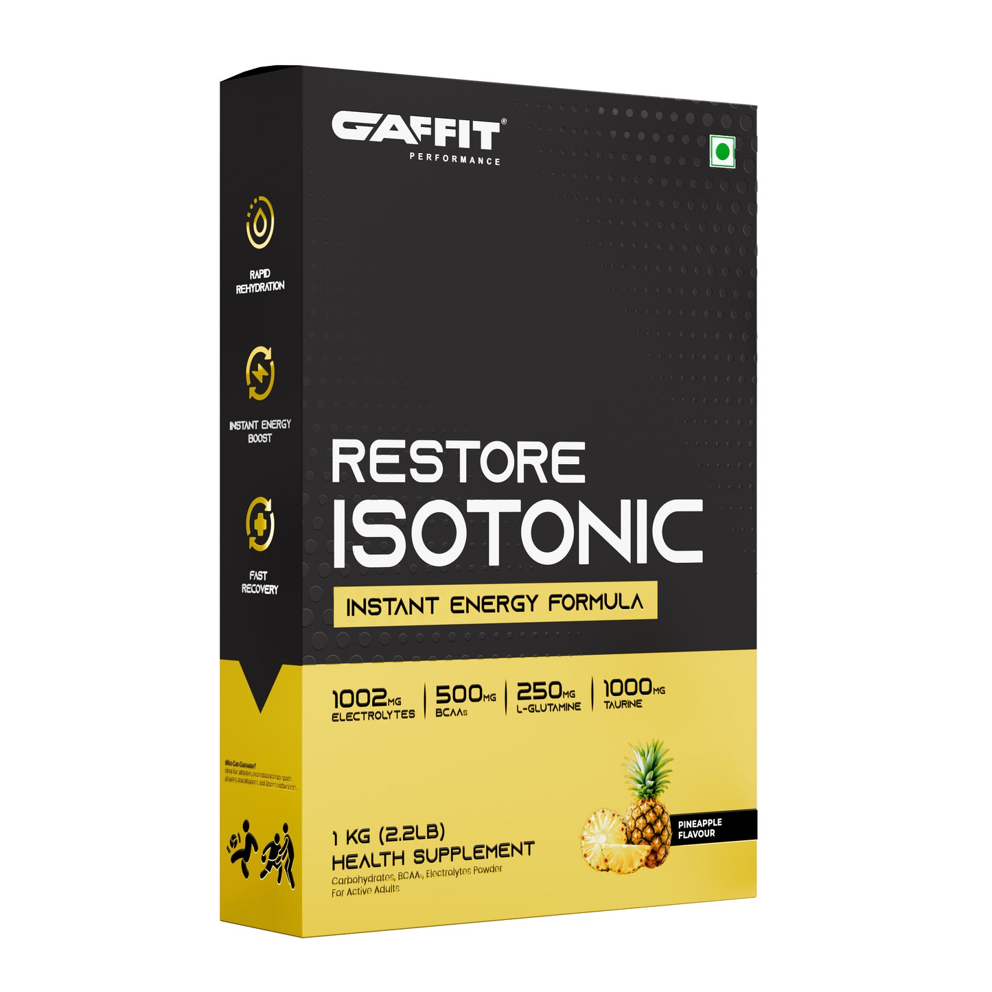 GAFFIT RESTORE ISOTONIC - INSTANT ENERGY & ELECTROLYTE FORMULA