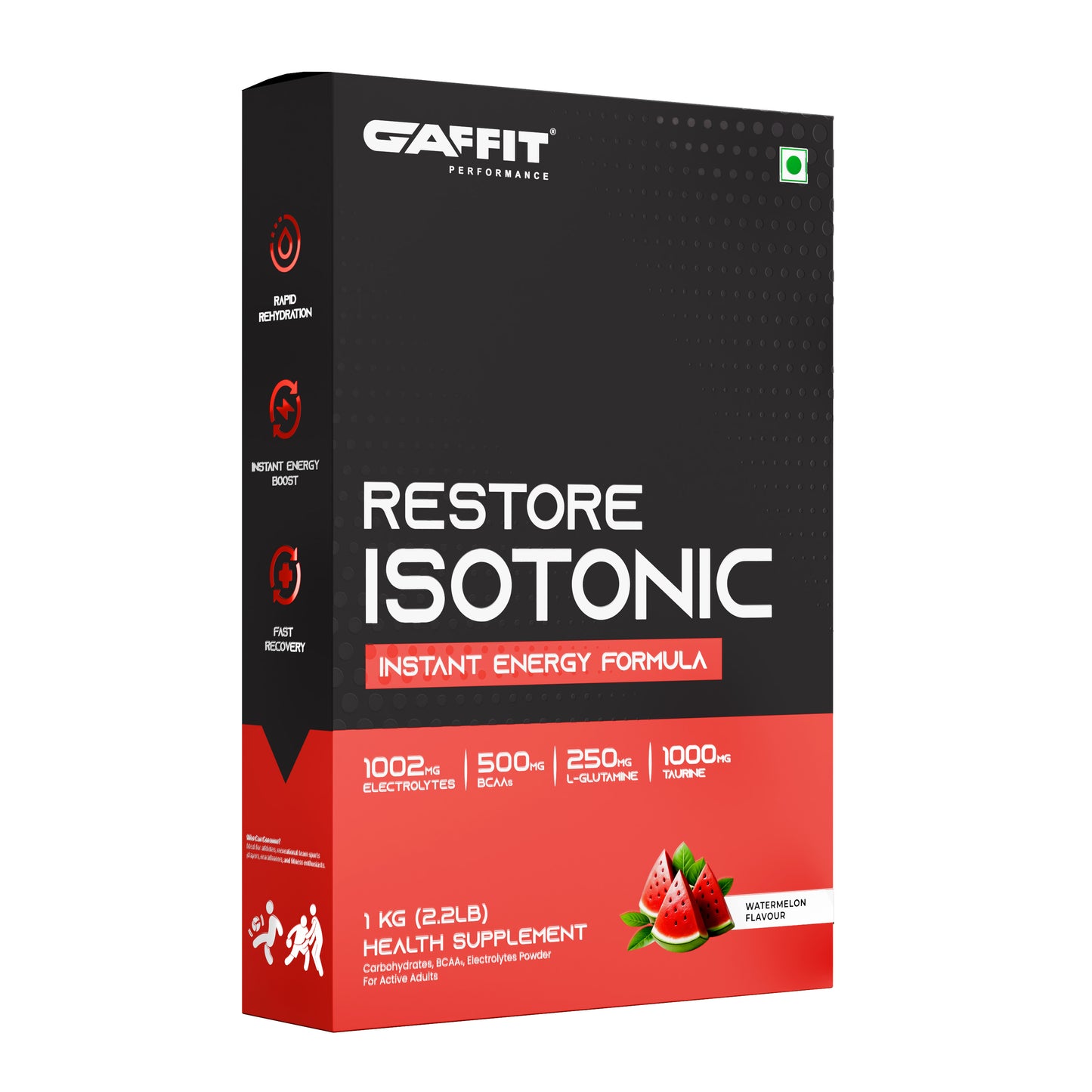 GAFFIT RESTORE ISOTONIC - INSTANT ENERGY & ELECTROLYTE FORMULA