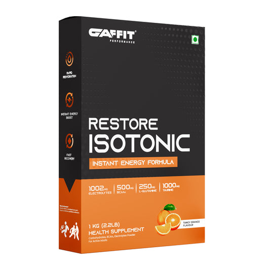 GAFFIT RESTORE ISOTONIC - INSTANT ENERGY & ELECTROLYTE FORMULA