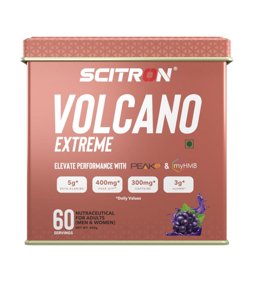 Scitron Volcano Extreme Pre-Workout (With PEAK ATP & MyHMB)