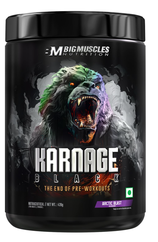 Bigmuscles Nutrition Karnage Black Preworkout (Sex On The Beach, 420g)