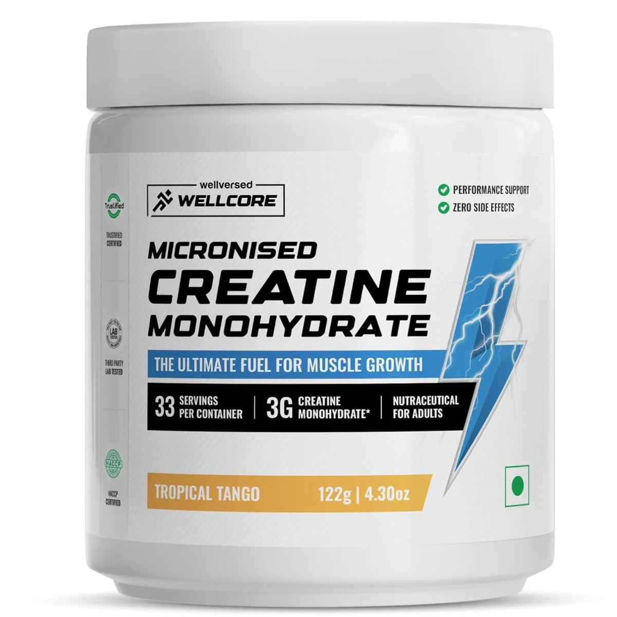 WELLVERSED-CREATINE MONOHYDRATE -TROPICAL TANGO-122GM
