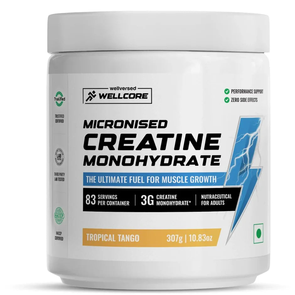 WELLVERSED-CREATINE MONOHYDRATE -TROPICAL TANGO-307GM